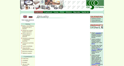 Desktop Screenshot of csoostrava.cz